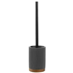 Brosse WC en acacia