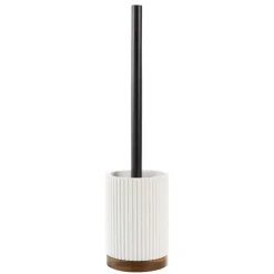 Brosse WC en acacia