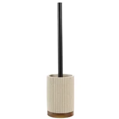 Brosse WC en acacia