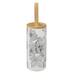 Brosse wc à l'esprit floral