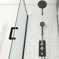 Cabine de douche ambiance métro