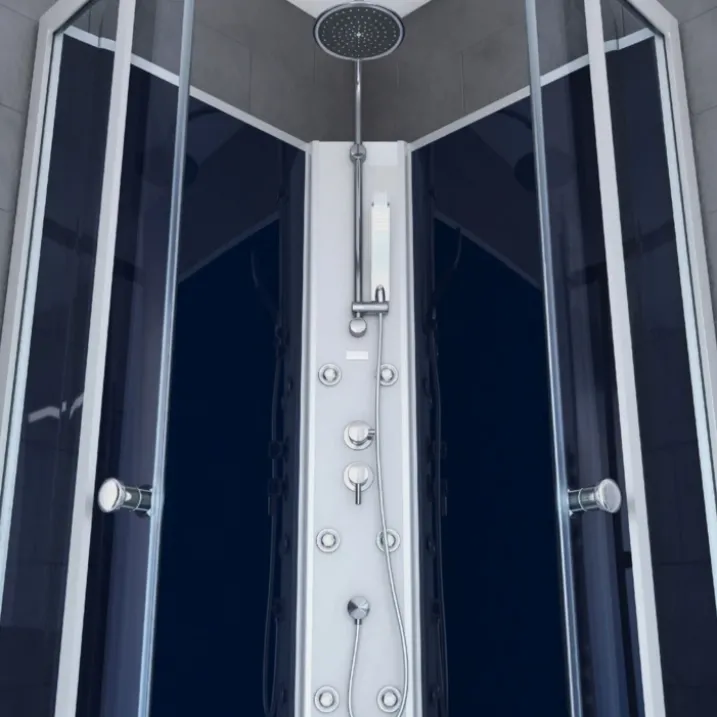 Cabine de douche avec système d'hydromassage