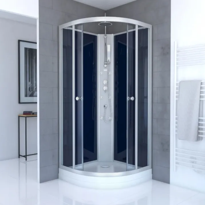 Cabine de douche avec système d'hydromassage