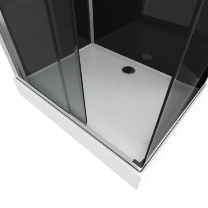 Cabine de douche avec système hydromassant