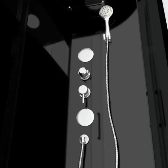 Cabine de douche avec système hydromassant