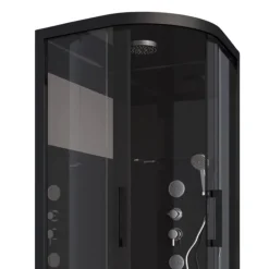 Cabine de Douche Black Mirror 2 Ronde