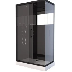 Cabine de Douche Black Mirror 2 Rectangle