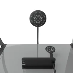 Cabine de douche 1/4 de cercle avec receveur