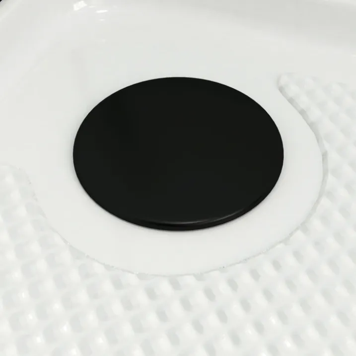 Cabine de douche 1/4 de cercle minimaliste style contemporain