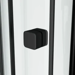 Cabine de douche 1/4 de cercle minimaliste style contemporain