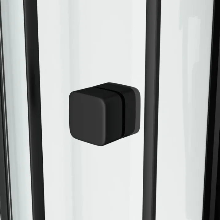 Cabine de douche 1/4 de cercle minimaliste style contemporain