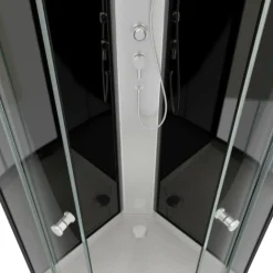 Cabine de douche graphite