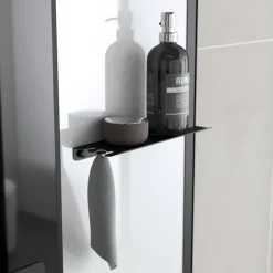 Cabine de douche hammam rectangulaire avec hydromassage