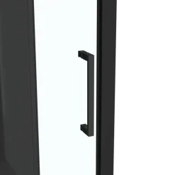 Cabine de douche hydromassante porte coulissante et panneau de contrôle tactile