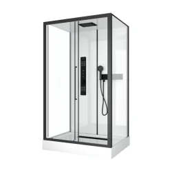 Cabine de douche rectangulaire design style industrielle