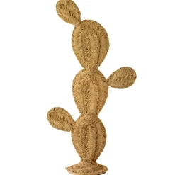 Cactus décoratif en paille XL
