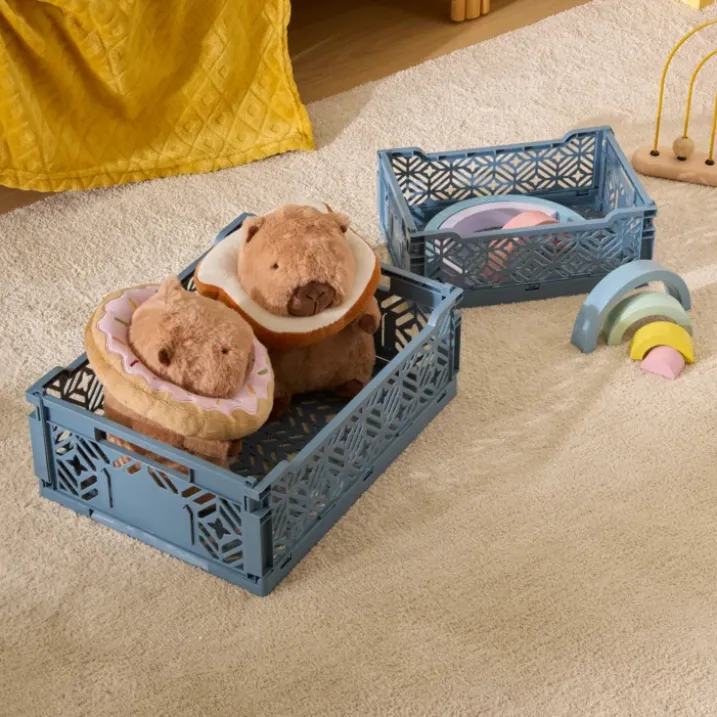 Cagette pliante de rangement ajourée