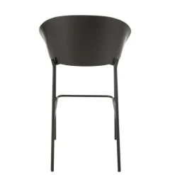 Chaise de bar design et bicolore