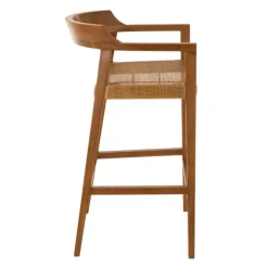Chaise de bar en teck