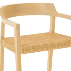 Chaise de bar en teck