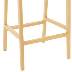 Chaise de bar en teck