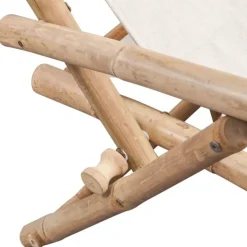 Chaise d'extérieur en bambou