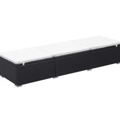 Chaise longue amovible avec coussin
