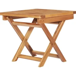 Chaise longue avec table en bois