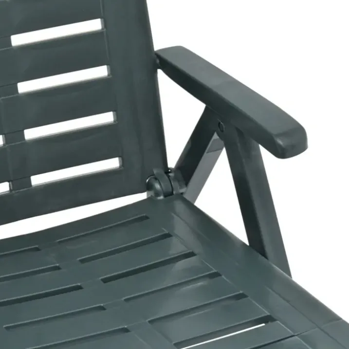 Chaise longue pliable unie
