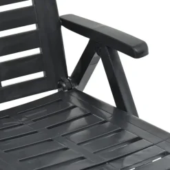 Chaise longue pliable unie