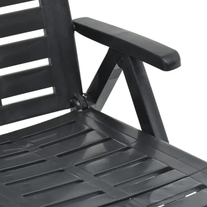 Chaise longue pliable unie