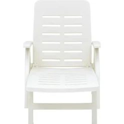Chaise longue pliable unie