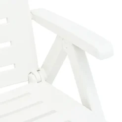 Chaise longue pliable unie