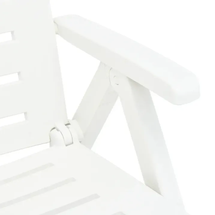 Chaise longue pliable unie