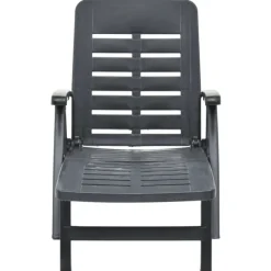 Chaise longue pliable unie