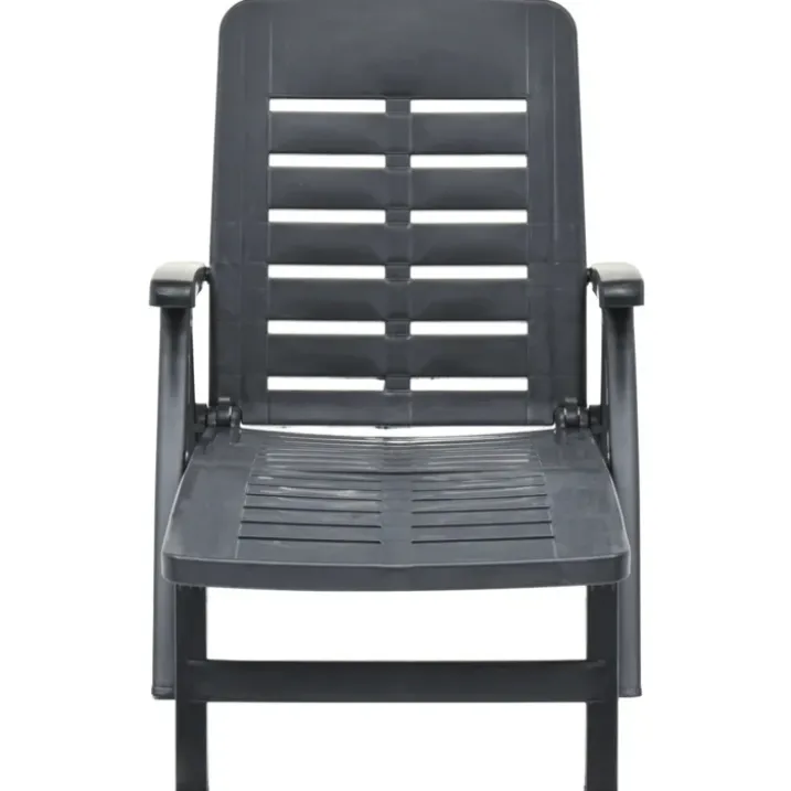 Chaise longue pliable unie