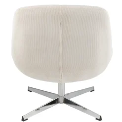 Chaise lounge effet velours texturé