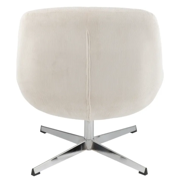 Chaise lounge effet velours texturé