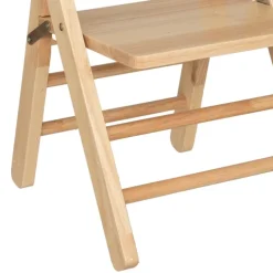 Chaise pliante en bois pour enfant