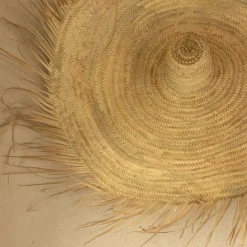 Chapeau de paille naturelle XXL