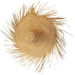 Chapeau de paille naturelle XXL