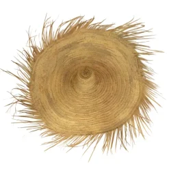 Chapeau de paille naturelle XXL