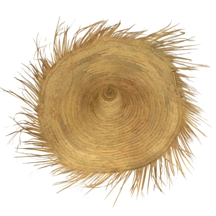 Chapeau de paille naturelle XXL