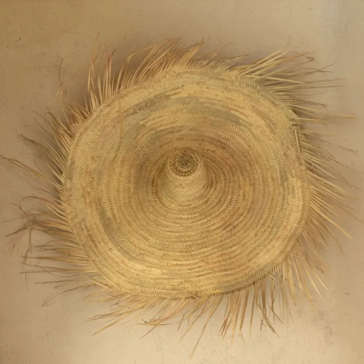 Chapeau de paille naturelle XXL