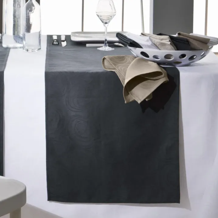 Chemin de table spirale