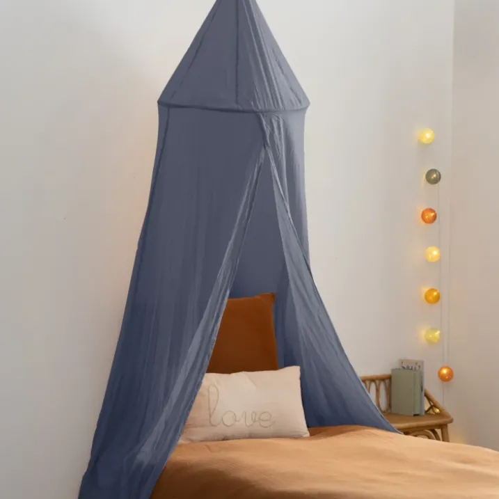 Ciel de lit en double gaze de coton