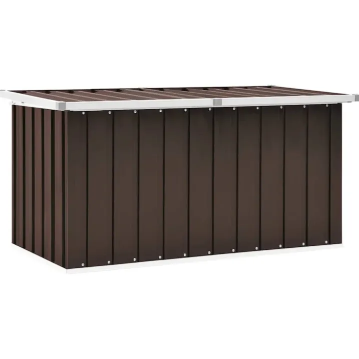 Coffre de rangement de jardin en acier galvanisé