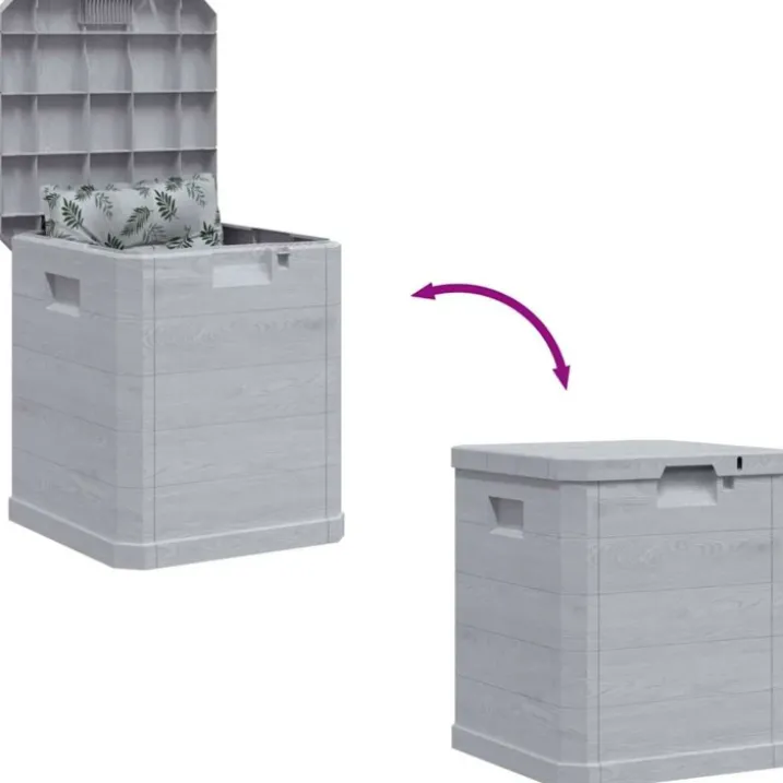 Coffre de rangement extérieur 90 L avec couvercle