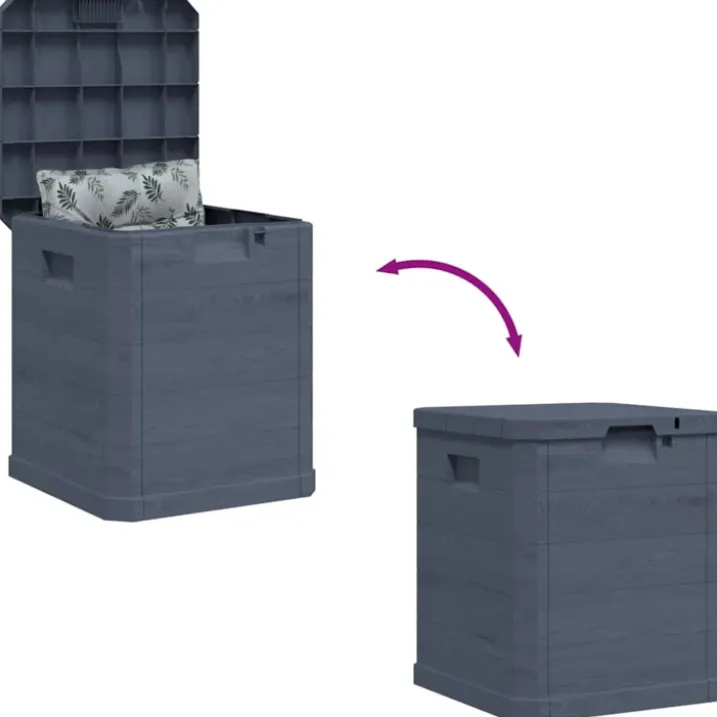 Coffre de rangement extérieur 90 L avec couvercle