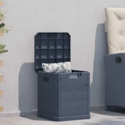 Coffre de rangement extérieur 90 L avec couvercle